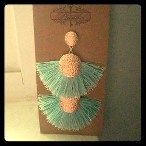 Plunder Tassle Fringe Earrings